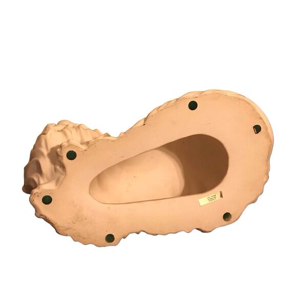 Vintage Ceramic White Persian Cat Blue Eyes Lifesize Figurine - Picture 12 of 13